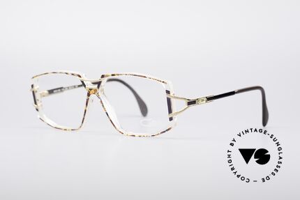 Cazal 362 No Retro 90's Vintage Frame, glamorous combination of materials and colors; fancy!, Made for Women
