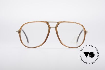 Metzler 0664 80's En Vogue Vintage Glasses, classic 'aviator design' with a rare brown coloration, Made for Men