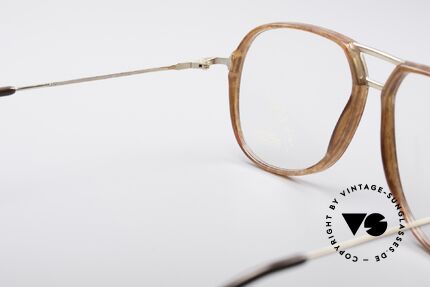 Metzler 0664 80's En Vogue Vintage Glasses, demo lenses can be replaced with lenses of any kind, Made for Men