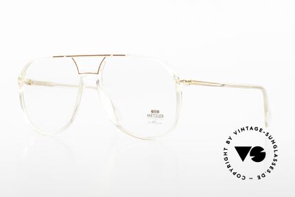 Metzler 0663 80's En Vogue Eyeglasses Details