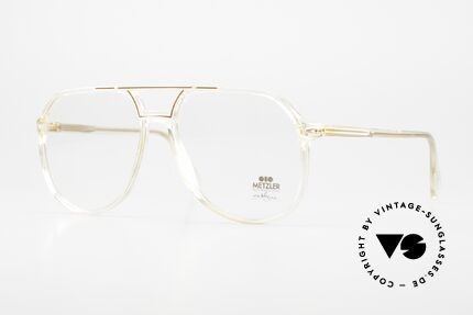 Metzler 0663 80's En Vogue Eyeglasses Details