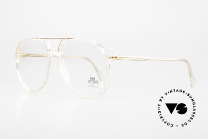 Metzler 0663 80's En Vogue Eyeglasses, lightweight model & accordingly pleasantly to wear, Made for Men