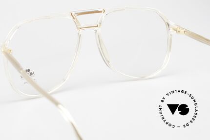 Metzler 0663 80's En Vogue Eyeglasses, demo lenses can be replaced with lenses of any kind, Made for Men