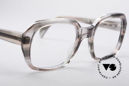 Metzler 4320 Xlarge 70's Men's Glasses, gray-brownish coloring (characteristical for the 1970's), Made for Men