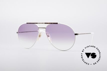 Boeing 5706 80's Aviator Sunglasses, the legendary 'The BOEING Collection by Carrera', Made for Men and Women