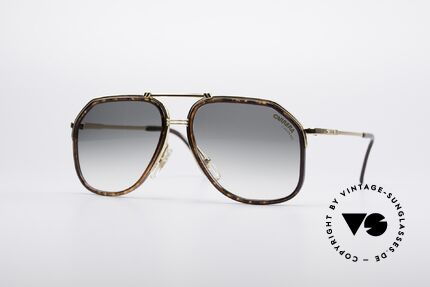 Carrera 5370 Classic Vintage Shades, noble vintage 1990's designer glasses by Carrera, Made for Men
