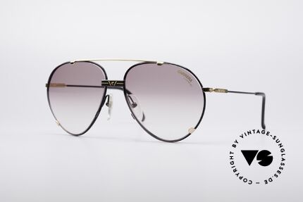 Carrera 5463 90's Vintage Aviator Shades, very masculine Carrera sunglasses of the 1990's, Made for Men