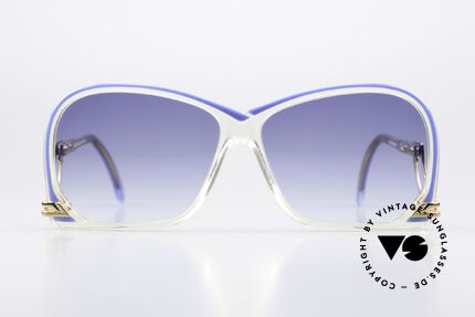 Cazal 174 Ladies Vintage Sunglasses, wonderful frame design with glamorous temples, Made for Women