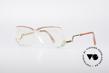 Cazal 315 Vintage HipHop Frame, eye-catching HipHop glasses with fancy frame coloring, Made for Women
