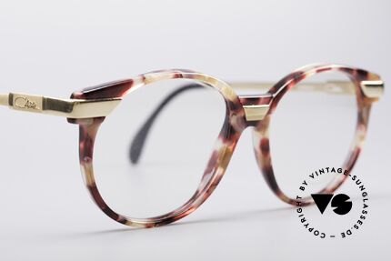Cazal 338 Round 90's Vintage Frame, NO retro eyeglasses, but an app. 25 years old original, Made for Men and Women