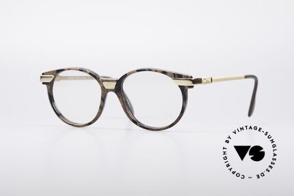 Cazal 338 Small Round Vintage Frame, small round Cazal vintage glasses from the early 90's, Made for Men and Women