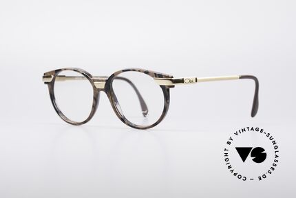 Cazal 338 Small Round Vintage Frame, creative & discreet frame-coloring; at the same time, Made for Men and Women