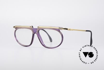 Cazal 335 90's HipHop Vintage Glasses, plastic frame with striking metal construction, Made for Men and Women