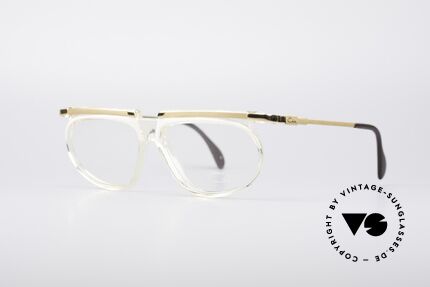 Cazal 335 90's HipHop Vintage Glasses, plastic frame with striking metal construction, Made for Women