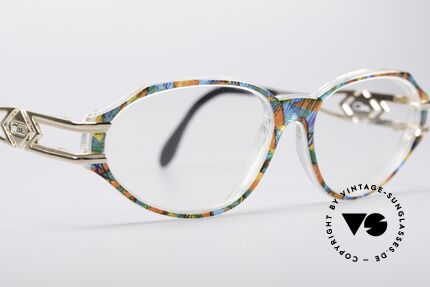 Cazal 356 90's Vintage Designer Frame, the frame (large size 56/17) can be glazed optionally, Made for Women