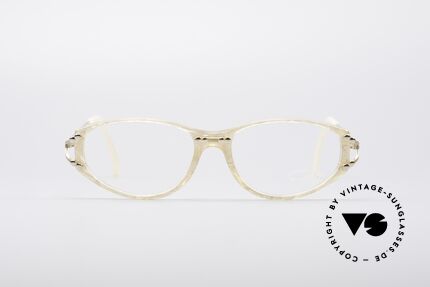 Cazal 375 Vintage Pearl Glasses, glamorous vintage eyeglass-frame with pearl optic, Made for Women