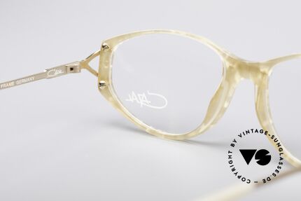Cazal 375 Vintage Pearl Glasses, frame (SMALL size 51/15) can be glazed optionally, Made for Women