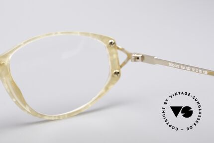 Cazal 375 Vintage Pearl Glasses, Size: small, Made for Women