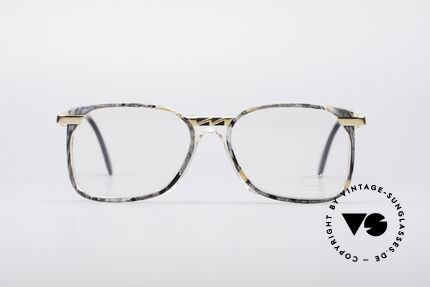 Cazal 341 Vintage No Retro Glasses, great combination of transparency, color and metal, Made for Men and Women