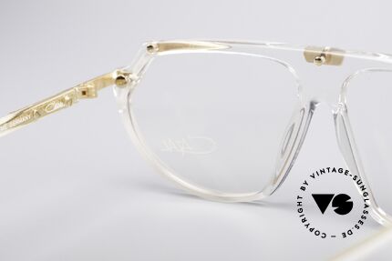 Cazal 344 Crystal Hip Hop Glasses, frame (medium size 59/13) can be glazed optionally, Made for Men and Women