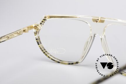 Cazal 344 Old School Crystal Glasses, frame (SMALL size 57/12) can be glazed optionally, Made for Women