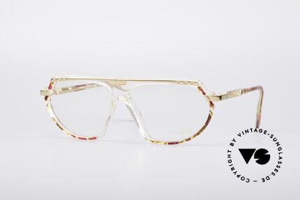 Cazal 344 Old School Crystal Glasses, vintage CAZAL designer eyeglasses from 1989/1990, Made for Women