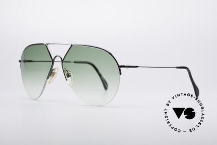 Alpina TR3 Style 80's Aviator Sunglasses, tear drop shaped - classic aviator design from 1988, Made for Men
