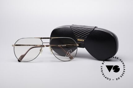 Alpina FM27 Classic Aviator Eyeglasses, NO RETRO eyeglasses, but a 30 years old ORIGINAL!, Made for Men