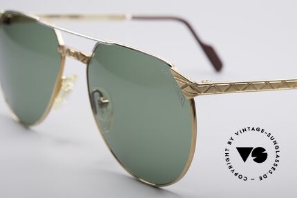 Alpina M42 80's Designer Sunglasses, extraordinary frame design (something different), Made for Men