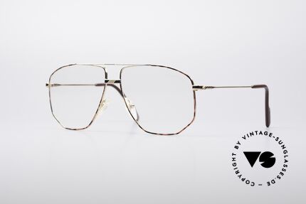 Alpina FM66 90's Vintage Metal Frame, large metal eyeglass-frame by Alpina from the 90's, Made for Men