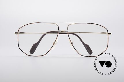 Alpina FM66 90's Vintage Metal Frame, clear demo lenses can be replaced with prescriptions, Made for Men