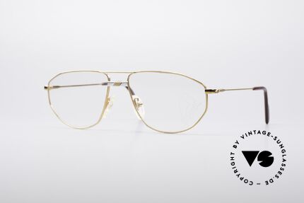 Alpina FM41 Classic Vintage Eyeglasses, classic metal eyeglass-frame by Alpina from the 80's, Made for Men