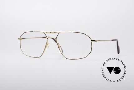 Alpina FM48 Classic Vintage Eyeglasses, classic metal eyeglass-frame by Alpina from the 80's, Made for Men