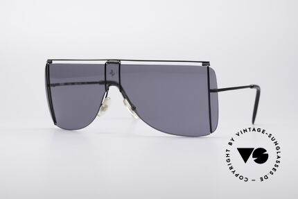 Ferrari F20 Luxury Sports Shades, sporty 90's luxury sunglasses by famous Ferrari, Made for Men