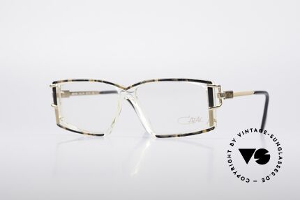 Cazal 348 90's No Retro Eyeglasses, prominent Cazal vintage glasses of the early 90's, Made for Men and Women