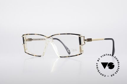 Cazal 348 90's No Retro Eyeglasses, brilliant combination of metal, plastic and colors, Made for Men and Women