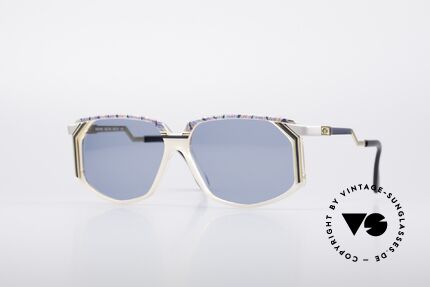 Cazal 346 90's Designer Sunglasses, creative eyewear design by CAZAL (from app. 1990), Made for Men and Women