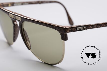 Ferrari F27 Carbonio Folding Shades, unworn (like all our rare 1980's folding sunglasses), Made for Men