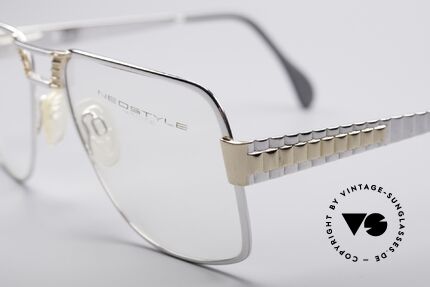 Neostyle Boutique 660 80's Men's Eyeglasses, flexible spring hinges (1. class wearing comfort), Made for Men
