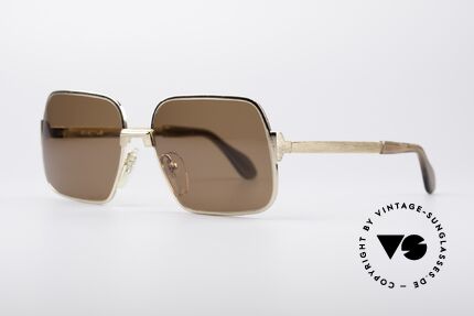 Neostyle Society 120 60's Vintage Sunglasses, with new brown CR39 lenses for 100% UV protection, Made for Men