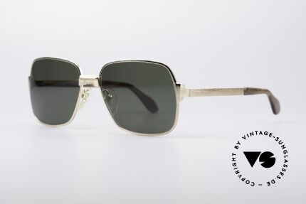 Neostyle Society 120 60's Vintage Sunglasses, with new green CR39 lenses for 100% UV protection, Made for Men
