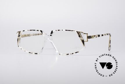 Cazal 352 Black Pearl Vintage Frame, vintage Cazal designer eyeglasses from app. 1989/90, Made for Women