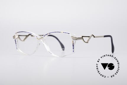 Cazal 369 90's Ladies Designer Glasses, striking temples & brilliant combination of materials, Made for Women