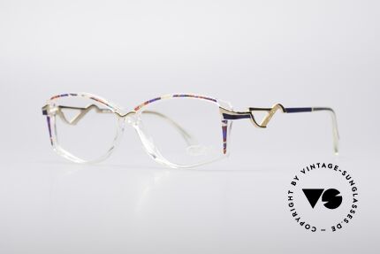 Cazal 369 90's Vintage No Retro Specs, striking temples & brilliant combination of materials, Made for Women