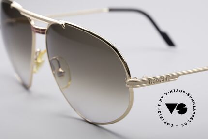 Ferrari F12 80's Luxury Sunglasses Men, elegant brown-gradient lenses (100% UV protection), Made for Men