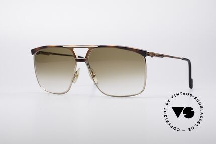 Ferrari F35 Alutanium XL Vintage Shades, very masculine vintage designer sunglasses by Ferrari, Made for Men