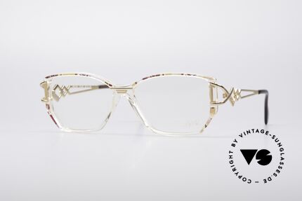 Cazal 367 90's Vintage Frame No Retro, vintage Cazal designer eyeglass-frame of the late 90s, Made for Women