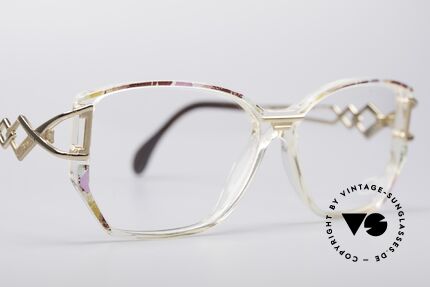 Cazal 367 90's Vintage Designer Frame, NO RETRO glasses, but original 90's frame, size 55/14, Made for Women
