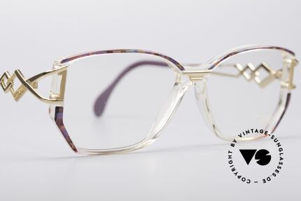 Cazal 367 90's Vintage Designer Frame, NO RETRO glasses, but original 90's frame, size 55/14, Made for Women