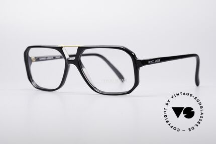 Giorgio Armani 301 Vintage Designer Glasses, 126mm width = rather appropriate for small faces !!, Made for Men